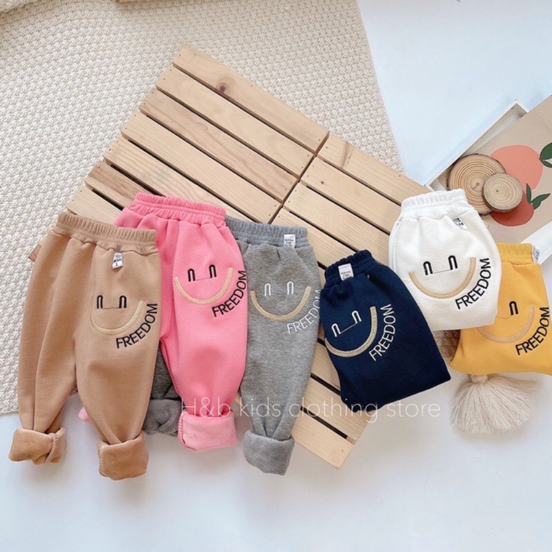 Quần Lót Lông mềm ấm quần áo thu đông cho bé trai bé gái từ 9-20kg