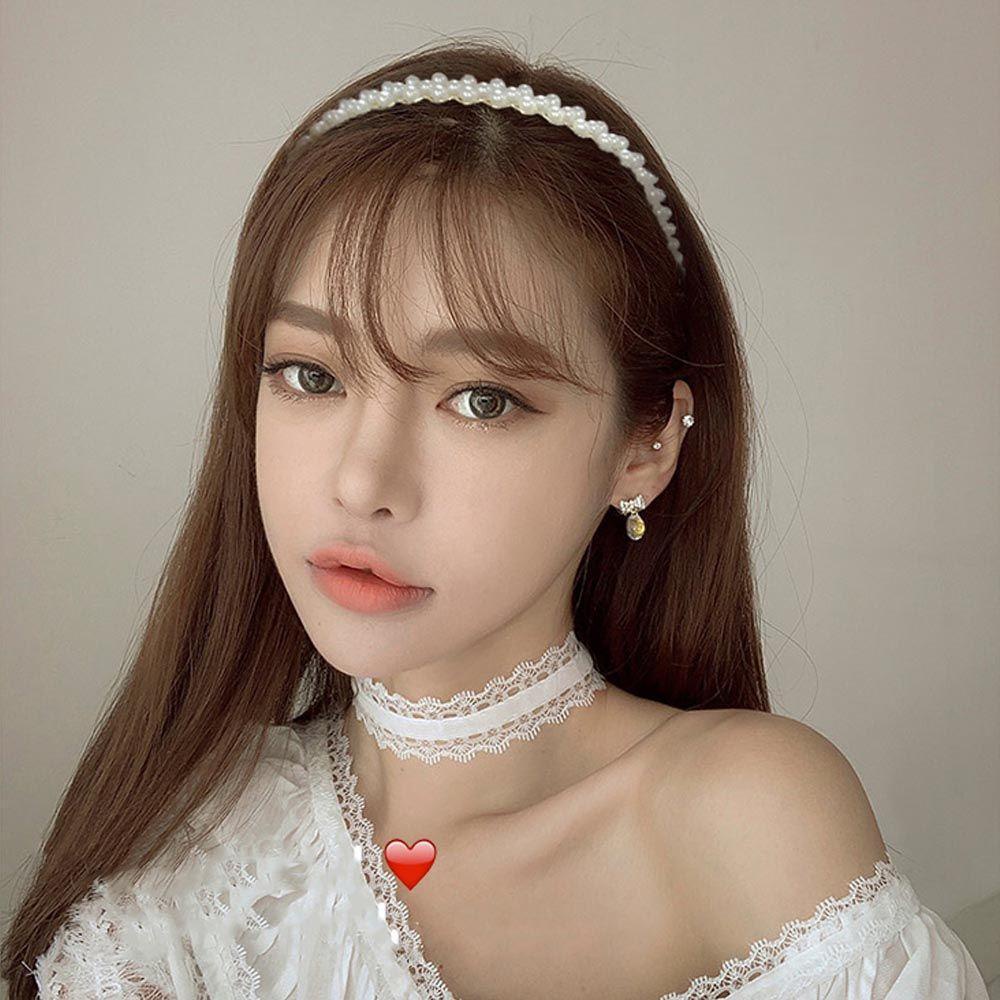 NICKOLAS Băng Đô Cài Tóc Gợn Sóng Chống Trượt Cho Nữ