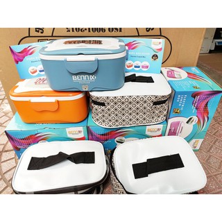 Hộp Cơm Hâm Nóng Ruột Inox 304 Cắm Điện Bennix Thái Lan BN-88I Bảo Hành 24 Tháng Kèm Túi Xách