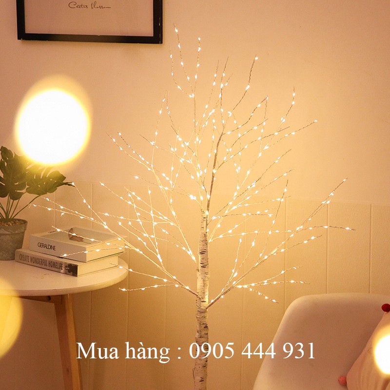 Đèn trang trí Tết nhà cửa hình dáng cây Bạch Dương (đèn led) với nhiều kích cỡ