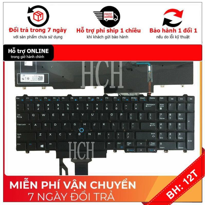 [BH12TH] ⚡Bàn phím laptop Dell Latitude E5550 E5570
