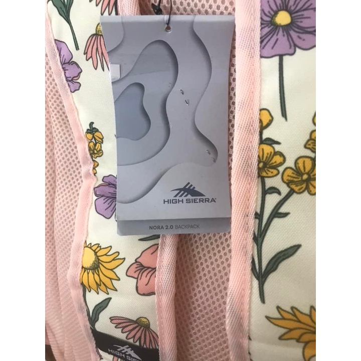 Balo hoa cao cấp nội địa Mỹ cho bé, kích thước 46cm x 32cm x 14cm