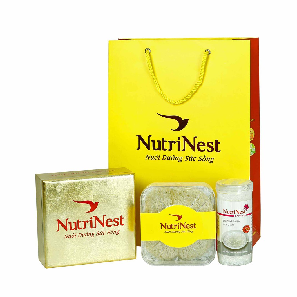 Tổ Yến Sào Tinh Chế Nguyên Tổ Đặc Biệt - NUTRINEST- 50g