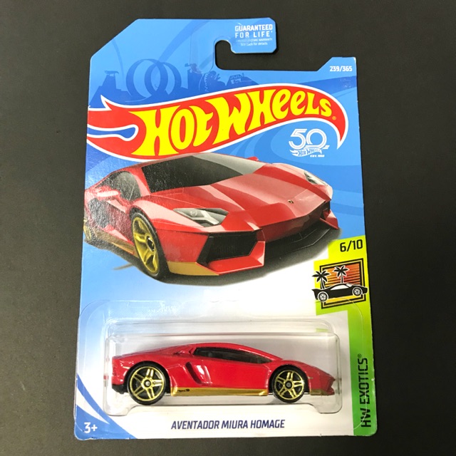 Xe mô hình Lamborghini Aventador Miura Homage 2018