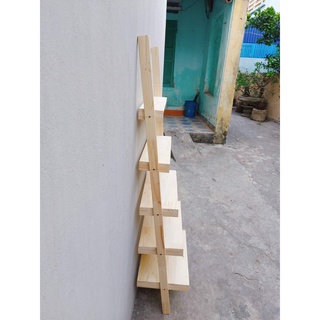 Kệ gỗ để đồ 5 tầng