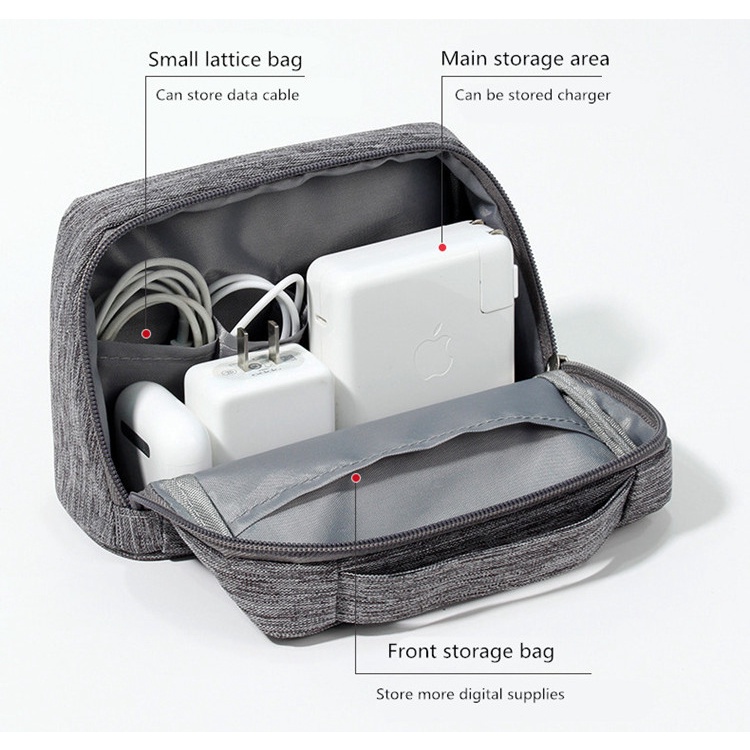 Túi Đựng Tai Nghe / Dây Cáp USB / Máy Ảnh Kỹ Thuật Số Cầm Tay Tiện Lợi