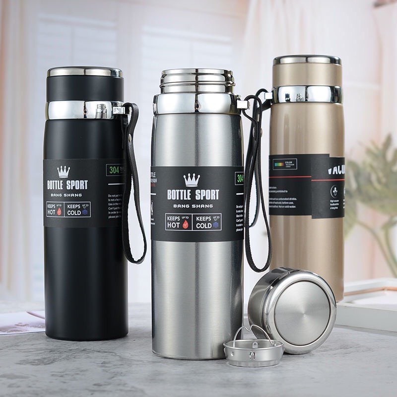 Bình Giữ Nhiệt Thể Thao 800ml Inox 304 An Toàn, Giữ Nhiệt Lâu, Hàng Loại 1, Đảm Bảo Chất Lượng.