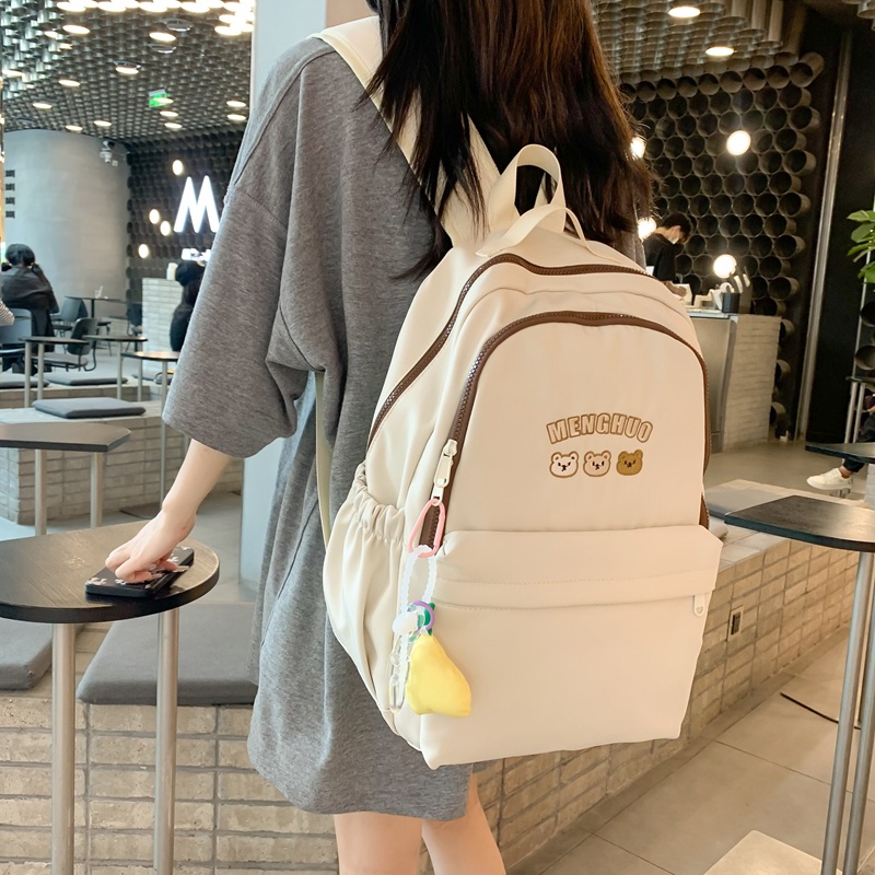 Balo đi học Prettyzys Hàn Quốc sức chứa lớn 14 inch cho cô gái tuổi teen 2022