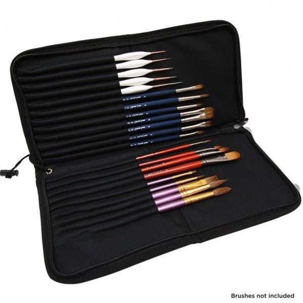 TÚI ĐỰNG CỌ MONT MARTE - KHÔNG KÈM CỌ (MONT MARTE ZIPPERED BRUSH WALLET WITH 22 SLOTS)