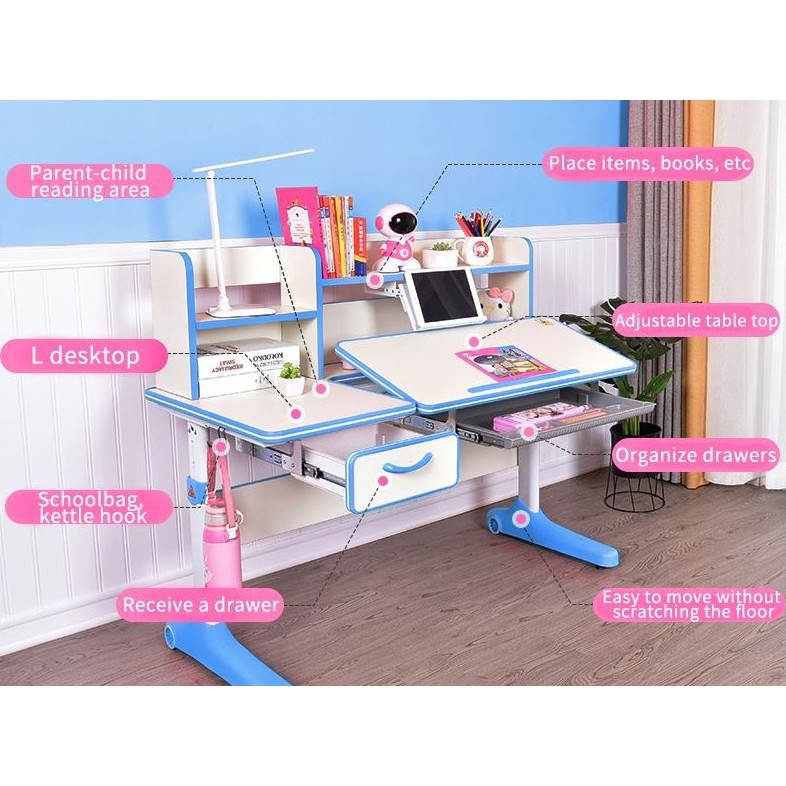 [CHÍNH HÃNG] Bàn học thông minh chống gù chống cận DISNEY 1202 | BigBuy360 - bigbuy360.vn