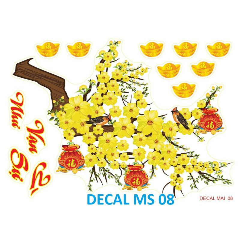 Decal tết 2021