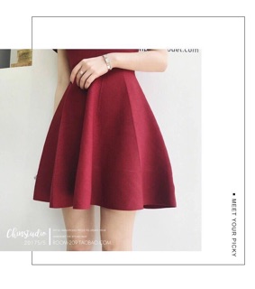 ĐẦM LEN PHỐI VIỀN P.CÁCH HÀN QUỐC