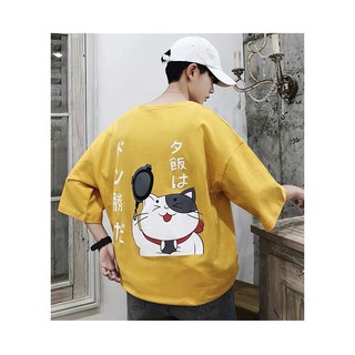 Áo thun nam tay lỡ form rộng Unisex