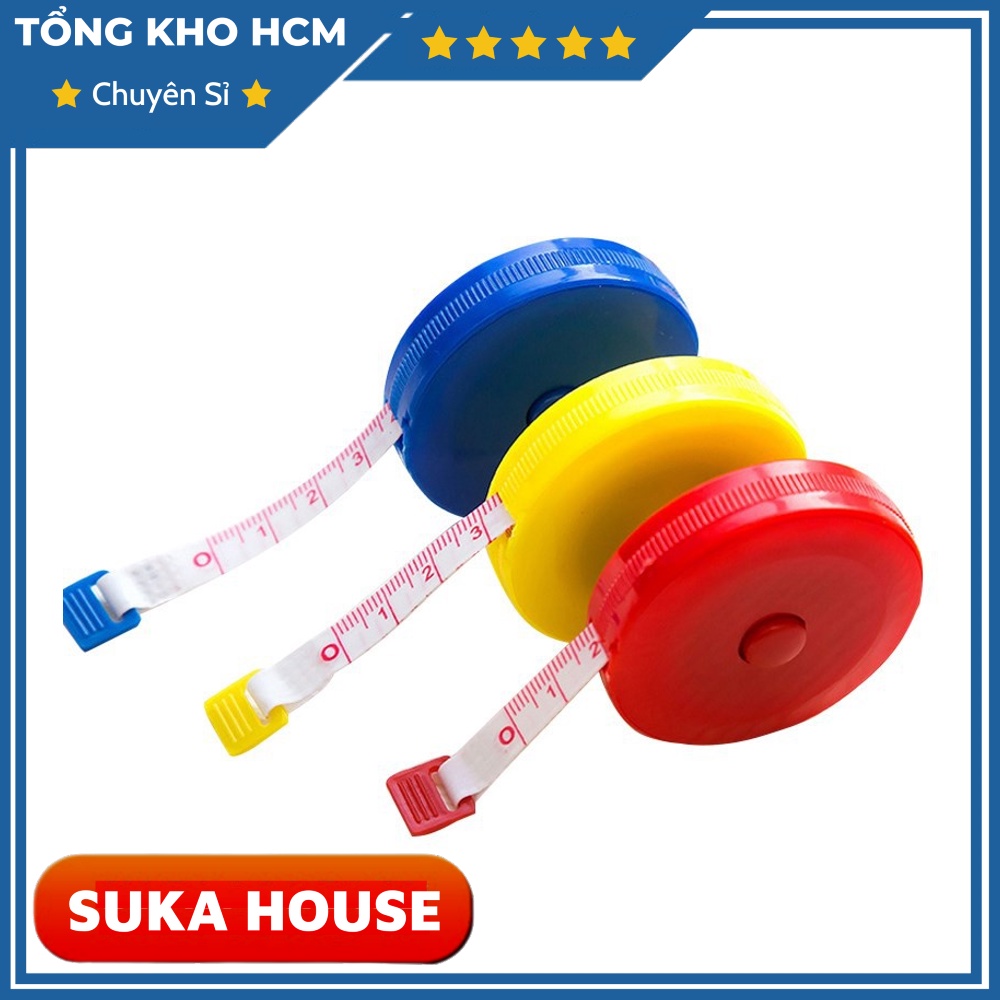 Thước Dây Cuộn Mini Dạng Móc Khóa SUKAHOUSE C167- K9