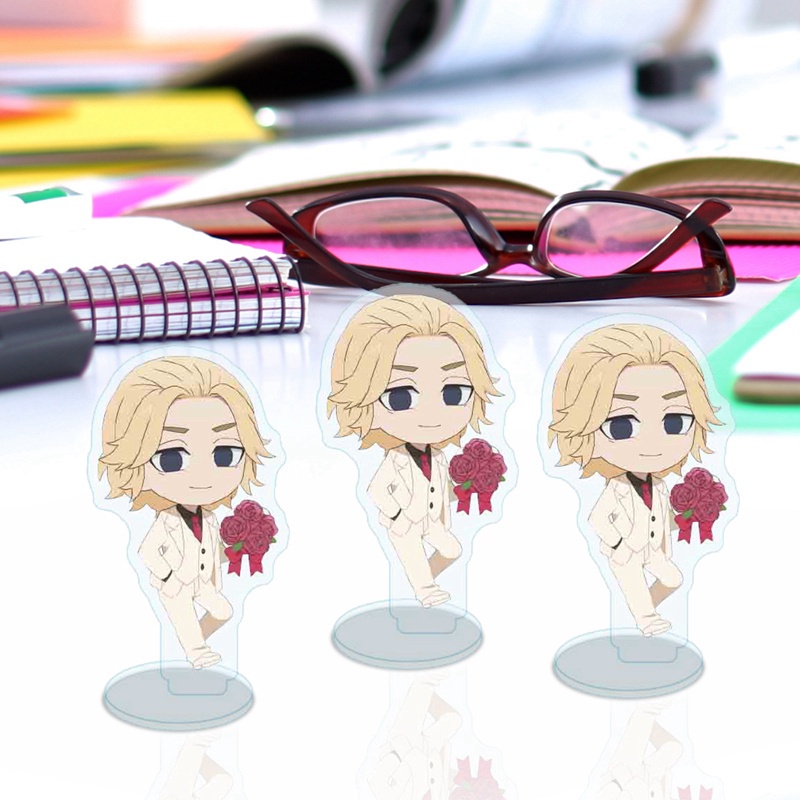 Mô hình sưu tập quạt đứng hóa trang nhân vật anime Tokyo Revengers bằng acrylic độc đáo