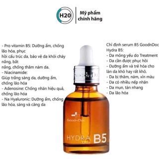 Serum Hydre B5 & Vitamin C Goodndoc