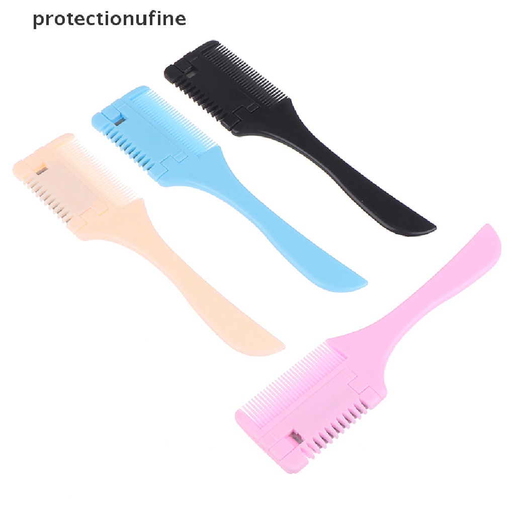 [Hàng mới về] Lược dao cạo cắt tóc hai mặt chuyên dụng