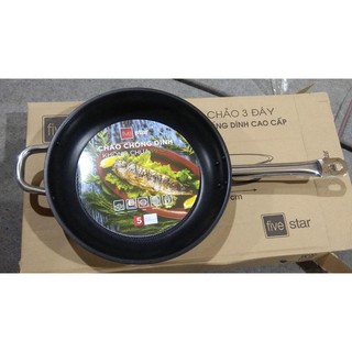 Chảo inox chống dính bếp từ Fivestar 32cm cao cấp
