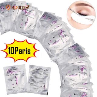 [Hàng mới về] Set 10 cặp miếng dán lót dưới mắt dùng nối mi tiện dụng