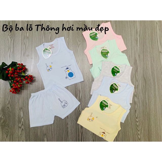 Bộ ba lỗ thông hơi HN Kids 3-13kg