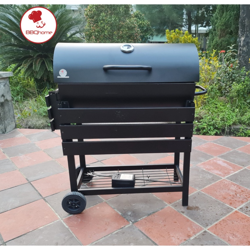 Bếp Nướng Than Hoa Không Khói BBQ05 Motor Tự Xoay