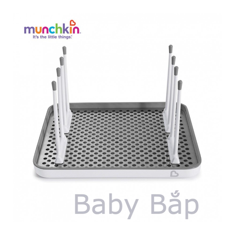 Giá úp bình sữa Inox Munchkin