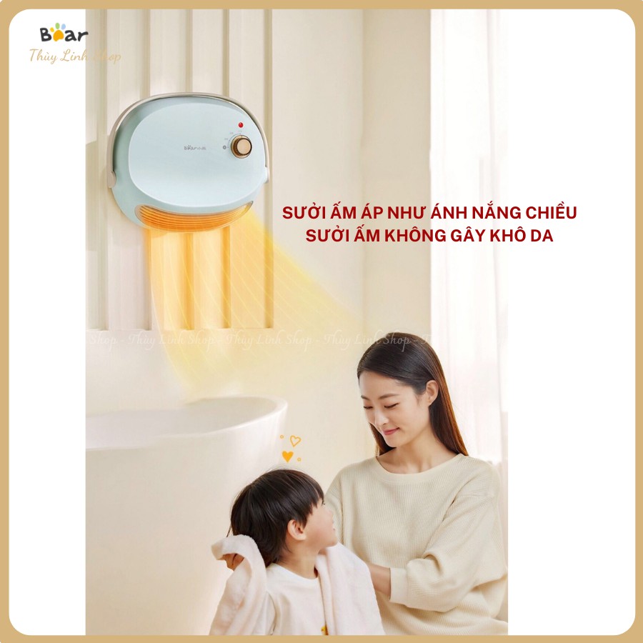 MÁY SƯỞI NHÀ TẮM TREO TƯỜNG CAO CẤP BEAR - CHỐNG THẤM NƯỚC - KHÔNG KHÔ DA - CHÍNH HÃNG BẢO HÀNH 1 NĂM