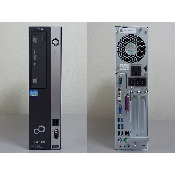 Xác case Fujitsu D581 Chipset H77 Socket 1155