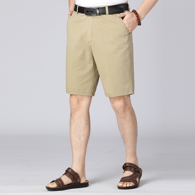 Quần Short Nam, quần lửng kaki nam chát co giãn nhẹ mèm mịn thoải mái Mùa Hè Phong Cách Mới