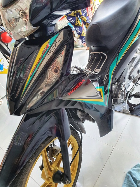Tem rời Wave Rsx xanh đen -1