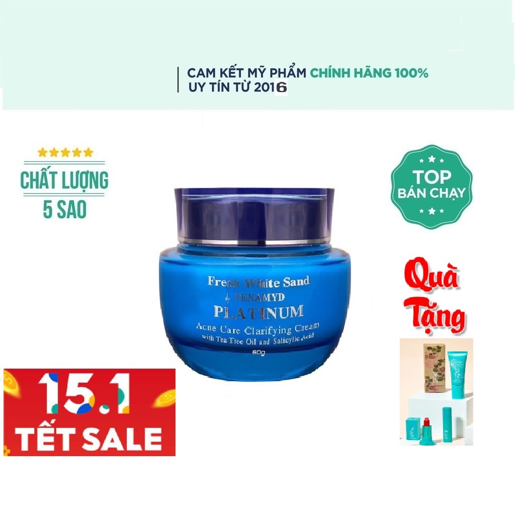 Kem dưỡng dành cho da mụn Tenamyd CanadaPlatinum Acne Care Clarifying Cream 60g