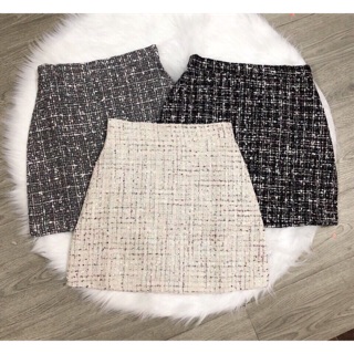 Chân váy chữ A kim tuyến