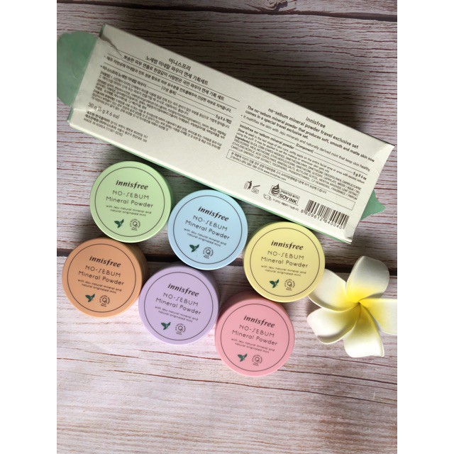 Phấn Phủ Kiềm Dầu Dạng Bột Khoáng Innisfree No-Sebum Mineral Powder (5g) | BigBuy360 - bigbuy360.vn