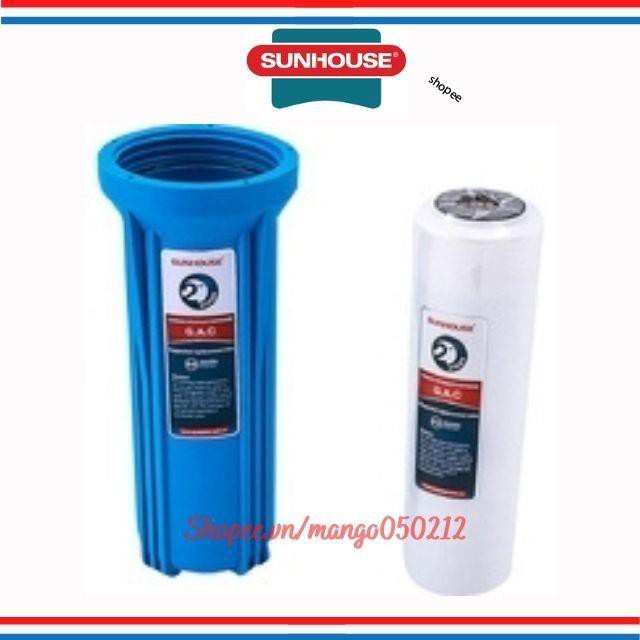 Bộ Lõi Lọc Sunhouse Số 1,2,3 (PP5M - GAC - PP1M) Dành Cho Các Loại Máy Lọc Nước RO