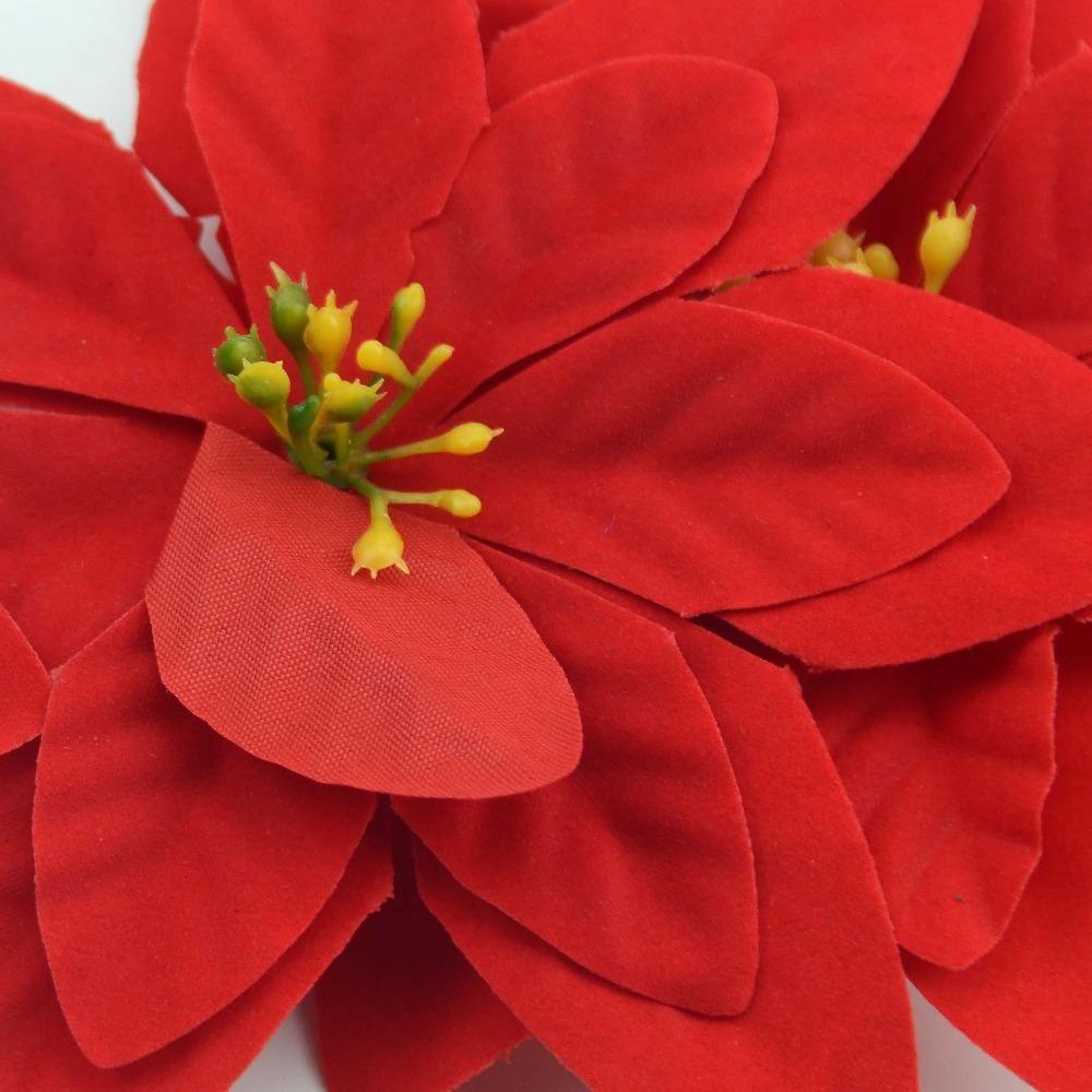 KUNHEV Set 10 Hoa Mẫu Đơn Nhân Tạo 14cm Trang Trí Nhà Cửa / Tiệc Cưới / Giáng Sinh