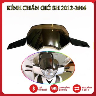 KÍNH CHẮN GIÓ KIỂU Ý CHẾ CHO SH 2012-2016