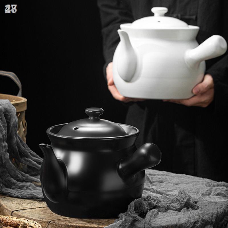 ✸28KNồi thuốc bắc đun hầm gia đình truyền thống khí hở ngọn lửa sắc gốm