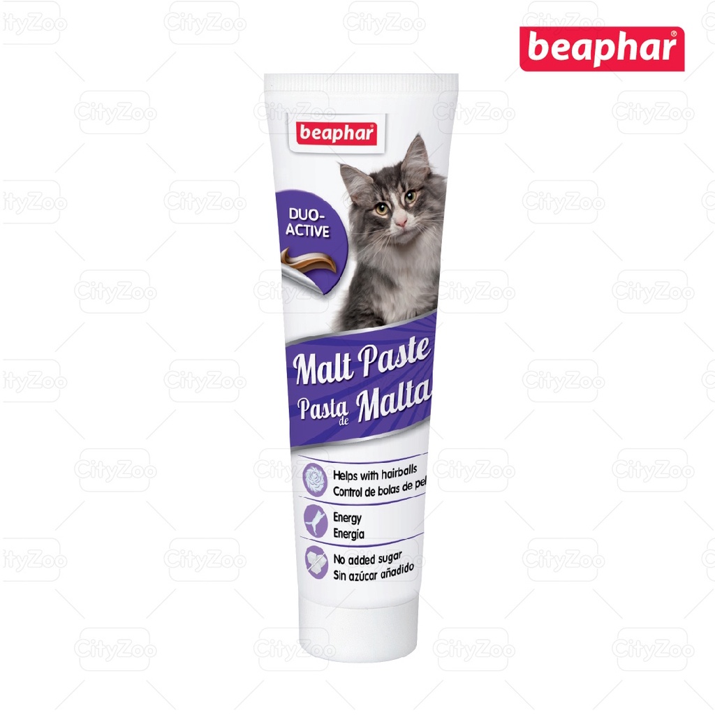 Gel tiêu búi lông cho mèo, Gel dinh dưỡng cho mèo Beaphar Duo Malt Paste