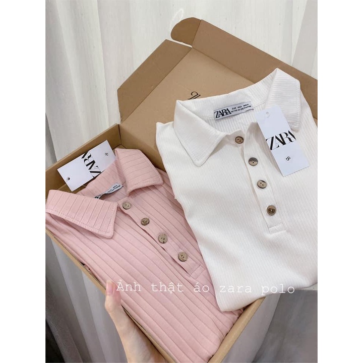 Áo Polo nữ chất len tăm cho nàng thoả sức diện đồ jeans