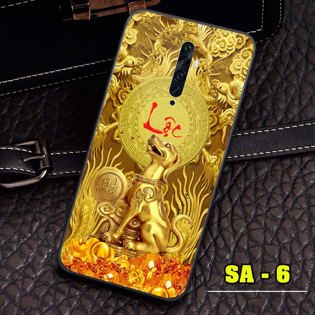 Ốp lưng 12 con giáp - Ốp in cho Oppo Reno 2 - Reno 2Z - Reno 2F trên mặt lưng kính sáng bóng
