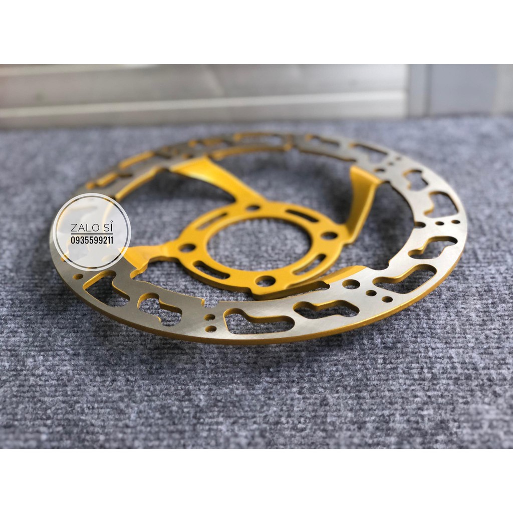 ĐĨA PHAY SEZI 220MM LÒNG LÕM KÈM ÓC TITANIUM GR5