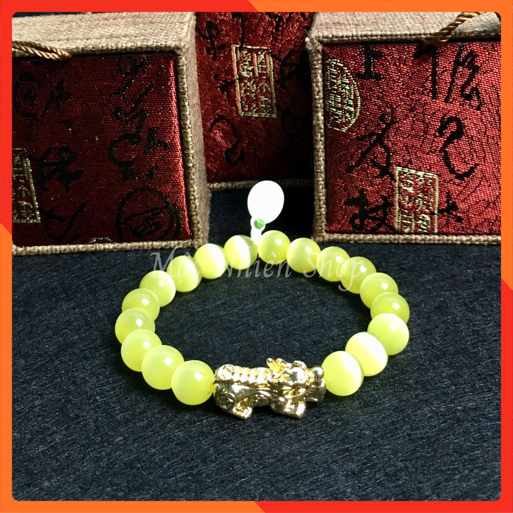 Vòng Tay Đá Mắt Mèo - size 8mm | BigBuy360 - bigbuy360.vn