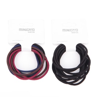 Minigood Cột tóc màu đơn giản (10 cái )