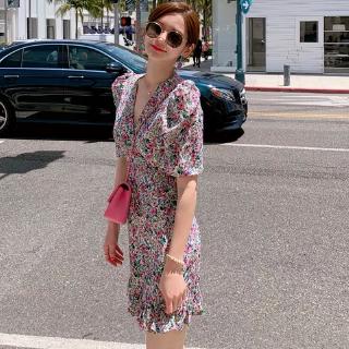 Đầm hoa phong cách Retro 2020 size S-XL