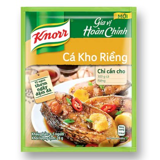 Gia Vị Hoàn Chỉnh – Cá Kho Riềng Knorr Gói 28g