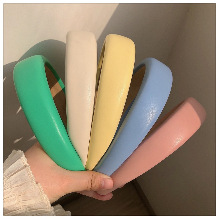 Băng Đô Bằng Da Pu Hình Đầu Lâu Cá Tính