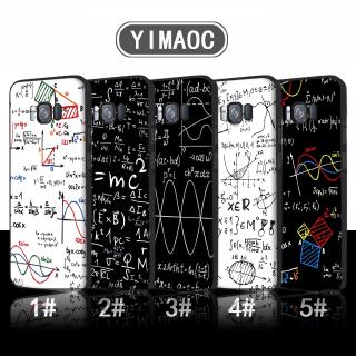 Ốp điện thoại mềm in hình công thức E=mc2 cho Samsung S6 S7 Edge S8 S9 S10 Plus S10E