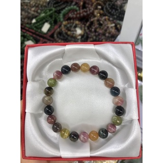Vòng tay đá phong thủy tourmaline