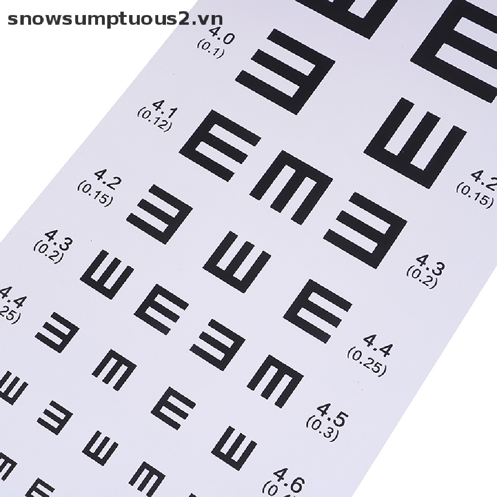 [Hàng mới về] Bảng kiểm tra bảng phấn mắt gắn tường chống nước cho bệnh viện