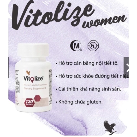 VIÊN HỖ TRỢ SINH LÝ NỮ VITOLIZE WOMEM'S MS 375 FLP - CÂN BẰNG NỘI TIẾT TỐ LÔ HỘI